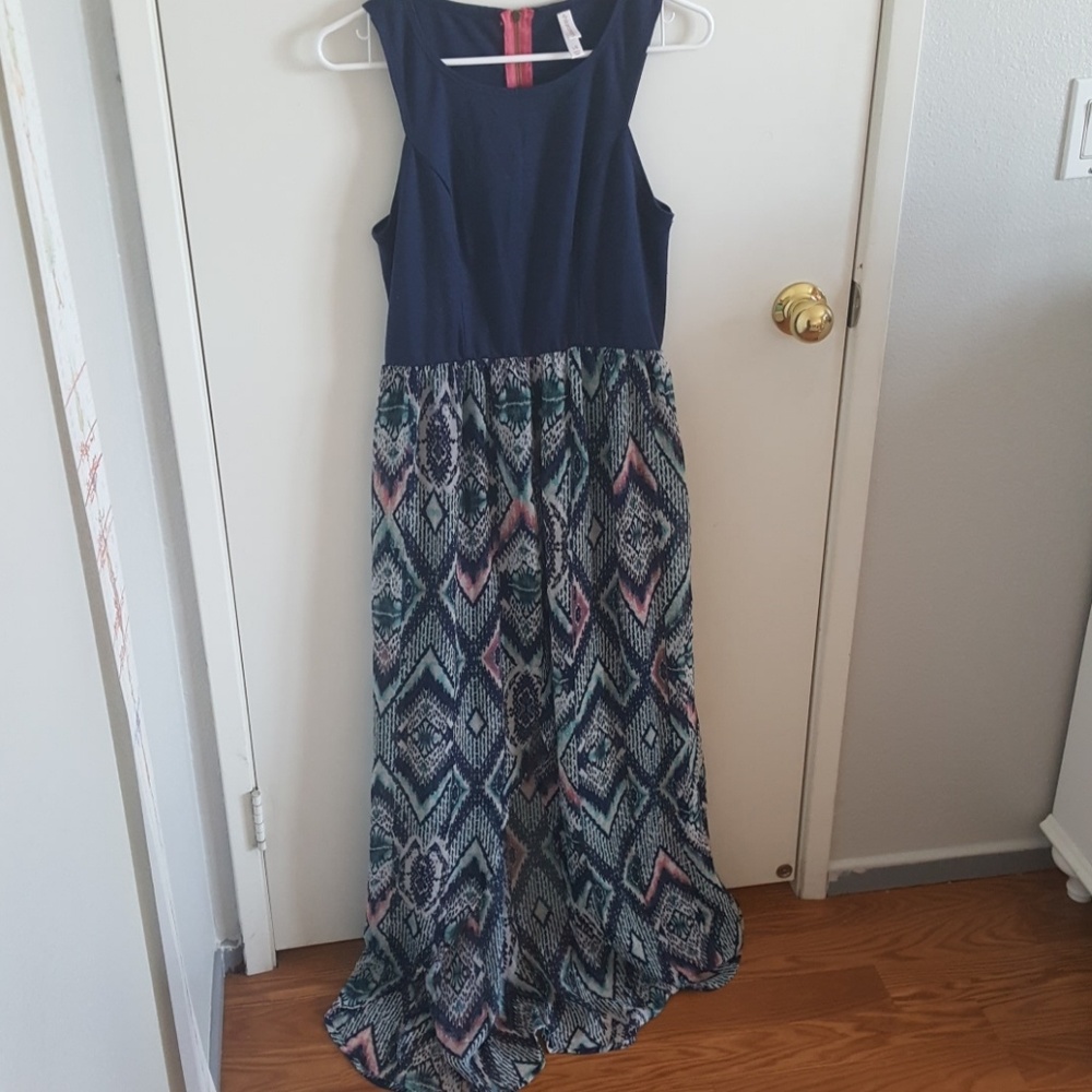 Sleeveless high low xhilaration dress